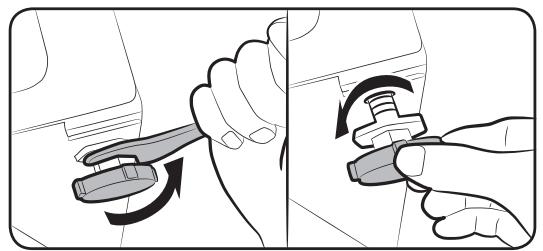 SAMSUNG WD80J6410AW - ÉTAPE 3 - Réglez le pied de mise à niveau - 1