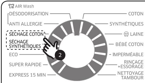 SAMSUNG WD80J6410AW - Sechage vêtements uniquement - 1