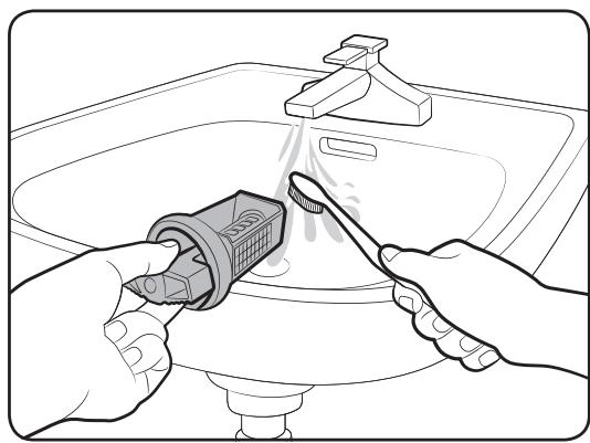SAMSUNG WD80J6410AW - Filtre à impuretés - 2