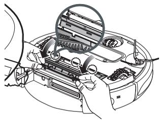 SAMSUNG NAVIBOT SR 8857 - DE ROBOTSTOFZUIGER REINIGEN - 1
