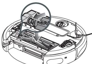 SAMSUNG NAVIBOT SR 8857 - NETTOYAGE DU ROBOT ASPIRATEUR - 7