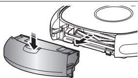 SAMSUNG NAVIBOT SR 8857 - En primer lugar, vacie el contentedor del polvo antes de limpiarlo. - 3