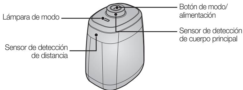 SAMSUNG SR8841 NAVIBOT - NOMBRE DE CADA COMPONENTE - 2