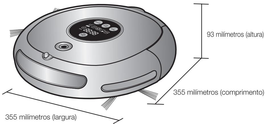 SAMSUNG SR8849 NAVIBOT - Especificações do produits - 1