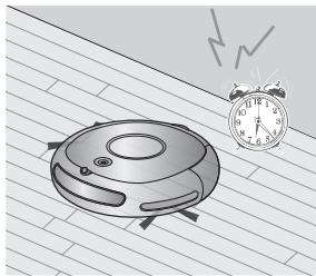 SAMSUNG SR8849 NAVIBOT - GEPLANDE REINIGING - 1