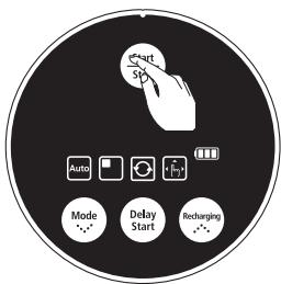SAMSUNG SR8849 NAVIBOT - Démarrage - 1