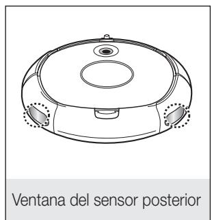 SAMSUNG SR8849 NAVIBOT - Desactive el conmutador de encendido de la parte inferior de la unidad principal antes de limpiar la aspiradora robot. - 5