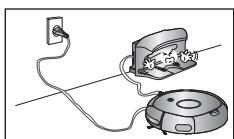 SAMSUNG SR8849 NAVIBOT - Cuando instale la estación de energia, no dejo el cable de alimentación expuesto en el sueño. - 1