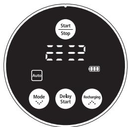SAMSUNG SR8849 NAVIBOT - Bouton de l'unité principale Bouton de la télécommande Action correspondante - 5