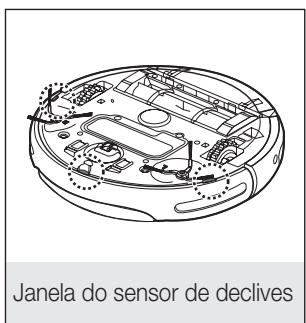 SAMSUNG SR8849 NAVIBOT - Tem de desligar o interruptor de corrente na parte inferior da unidade principal antes de limpar o aspirador robot. - 4