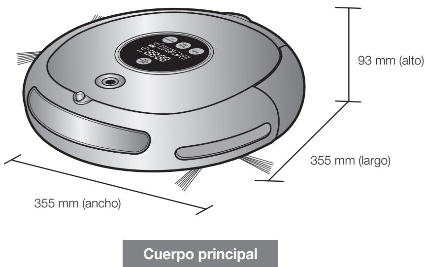 SAMSUNG SR8857 NAVIBOT CLASSIC - Especillas del producto - 1