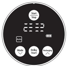 SAMSUNG SR8857 NAVIBOT CLASSIC - Bouton de l'unité principale Bouton de la télécommande Action correspondante - 5