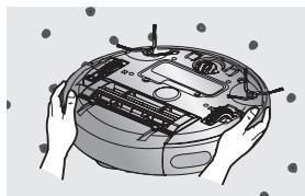 SAMSUNG SR8857 NAVIBOT CLASSIC - DE ROBOTSTOFZUIGER REINIGEN - 2