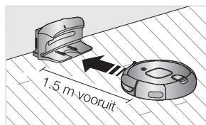 SAMSUNG NAVIBOT SR8895 - Probleemoplossing wanner de robotstofzuiger nicht\ aar het oplaadstation terugkeert - 2