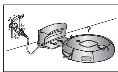 SAMSUNG NAVIBOT SR8895 - Houd het netsnoer van het oplaadstation alsijd op het stopcontact aangesloten. - 1