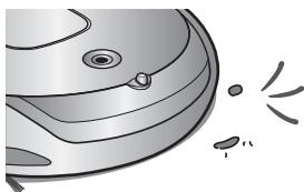 SAMSUNG NAVIBOT SR8895 - LIMPIEZA DEL CEPILLO GIRATORIO LATERAL PARA LA LIMPIEZA DE BORDES - 2