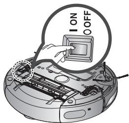 SAMSUNG NAVIBOT SR8895 - Pode iniciar ou parar todas as funções do Aspirador Robot. - 1