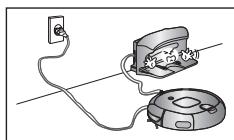 SAMSUNG NAVIBOT SR8895 - Cuando instale la estación de energia, no deje el cable de alimentación expuesto en el sueño. - 1