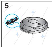 SAMSUNG SR8895 NAVIBOT SILENCIO - LES DIFFÉRENTS MODES DE NETTOYAGE - 5
