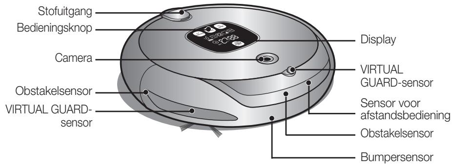 SAMSUNG SR8895 NAVIBOT SILENCIO - NAMEN VAN DE ONDERDELEN - 1