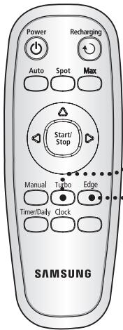 SAMSUNG SR8895 NAVIBOT SILENCIO - EXTRA FUNCTIONS GEBRUIKEN - 1