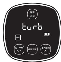 SAMSUNG SR8895 NAVIBOT SILENCIO - Botão da unidade principal Botão do controlo remoto Sequência de configuração - 5