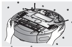 SAMSUNG SR8895 NAVIBOT SILENCIO - LIMPIEZA DE LA RUEDA MOTRIZ - 2