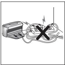 SAMSUNG SR8950 NAVIBOT - Steenietmeerderestekkerstogelijkineoncontactdoos. (Laat het snoer Niet open enbloot op de grond liggen.) - 1