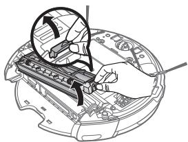 SAMSUNG SR8950 NAVIBOT - Limpar a escova electrica - 3