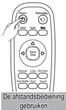 SAMSUNG SR8950 NAVIBOT - Het apparatus uitzetten - 1