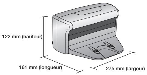 SAMSUNG SR8950 NAVIBOT - caracteristiques techniques du produit - 2