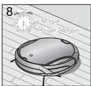 SAMSUNG SR8950 NAVIBOT - VARIOS MODOS DE LIMPEZA - 8