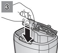 SAMSUNG VCR8950L3B - De batterijenplaatsen - 3