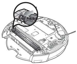 SAMSUNG VCR8950L3B - Limpar a escova electrica - 6