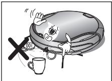 SAMSUNG VCR8950L3B - Retire previamente los objetivosAFPragiles de la zona que vaya a limpiar. - 1