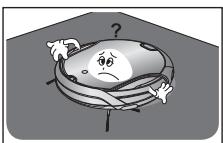 SAMSUNG VCR8950L3B - Não utilize o aspirador em pavimentos pretos. - 1