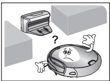 SAMSUNG VCR8950L3B - Instale o carregarador num local de fácil acesso pelo robot aspirador. - 1