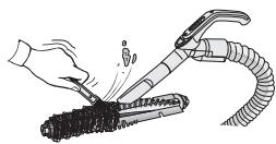 SAMSUNG VCR8950L3B - Limpar a escova electrica - 5