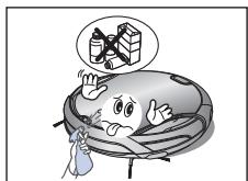 SAMSUNG VCR8950L3B - Sproei geen water direct gegen de buitenkant of neem het apparaat Niet af met een vluchtige stof, zoals benzeen, thinner of alcohol, als u het apparaat schoonmaakt. - 1