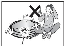 SAMSUNG VCR8950L3B - L'appareil ne doit enaucun cas etredémonté ou réparé par une personne autre qu'un technicien de maintenance qualifié. - 1