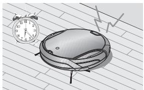 SAMSUNG VCR8950L3B - O robot aspirador move-se automaticamente e limpa até a bateria se esgotar e o respectivo;nivel piscar apenas um;nível. - 9