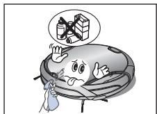 SAMSUNG VCR8950L3B - Para limpiar el producto, no rocie el exterior directamente con agua ni utilise materiales volátties como benceno, disolventes o alcohol. - 1