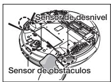 SAMSUNG VCR8950L3B - Elimine regularamenterialquier sustanciaextrañaque se acumule en los sensores de obstáculos o de desnivel. - 1