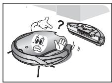 SAMSUNG VCR8950L3B - Avant demettrelerobotaspirateur en marche,assurez-vous que le collecteur de poussiere est en place. - 1