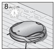 SAMSUNG VCR8950L3B - DIFERENTES MODOS DE LIMPIEZA - 8