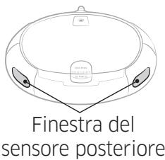 SAMSUNG SR10J50FUD VR5000 - Pulizia dei sensori e della telecamera - 4