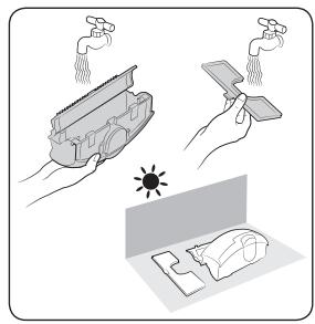 SAMSUNG SR10J502FU - Cleaning the dustbin - 5