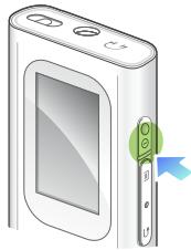 SAMSUNG YP-U7 - Allumer le lecteur - 1