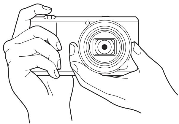 SAMSUNG GALAXY CAMERA 2 EK-GC200 - Tenir l'appareil photo correctement - 1