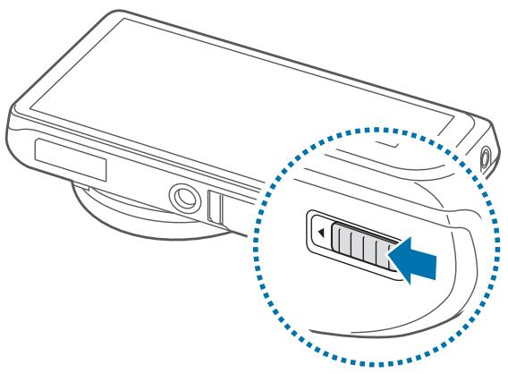 SAMSUNG GALAXY CAMERA 2 EK-GC200 - Insérer la pile - 1
